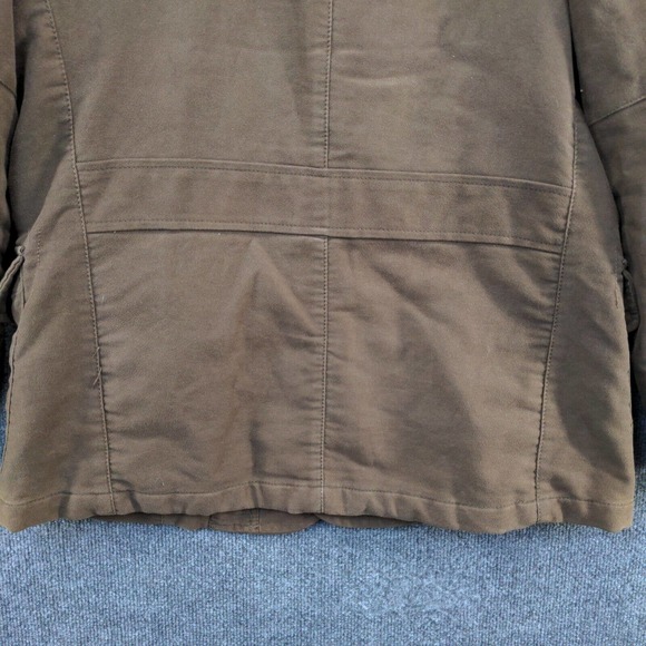 I. Spiewak & Sons Men's Jacket Coat XL Long Sleeve Brown Insulated Cotton - Picture 8 of 16